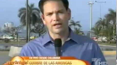 Telemundo: Rubio Discusses Western Hemispheric Issues from Summit of the Americas