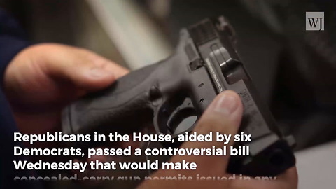 House Passes Top Priority for NRA