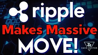 Ripple Makes A MASSIVE Move! XRP Clarity Coming!