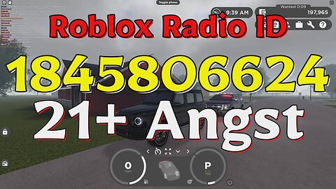 Angst Roblox Radio Codes/IDs