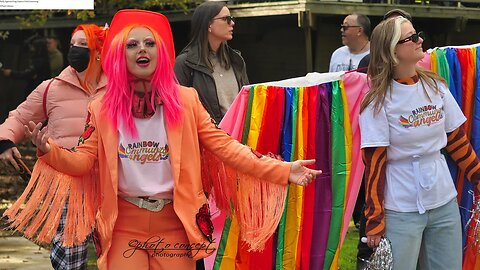 Rally Against Drag Queen Child Grooming Eltham Library