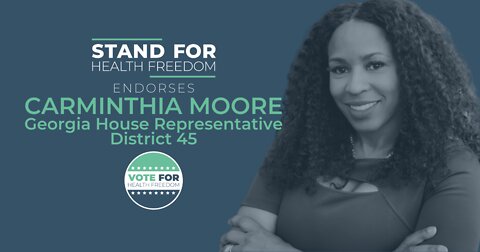 SHF Endorses Carminthia Moore Georgia House Rep District 45 | Stand for Health Freedom