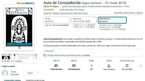 Descubra a Magia do Livro "O Auto da Compadecida"