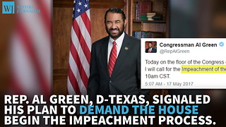 Texas Democrat Taking Fight To Impeach Trump To House Floor