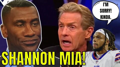 Shannon Sharpe NO SHOWS Undisputed In PROTEST of SKIP BAYLESS' Damar Hamlin Comments?!