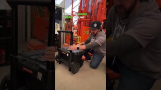 RIDGID Gen 2.0 Rolling Tool Box Unique Approach To Common Problem!