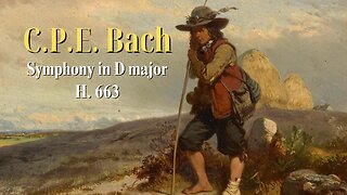 C.P.E. Bach: Symphony in D major [Wq. 183/1]