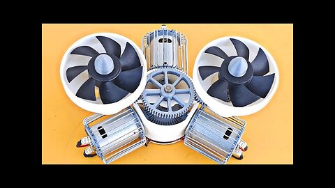 Making Twin Cylinder JET ENGINE