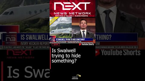 Is Swalwell trying to hide something? #shorts
