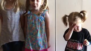 Kids Sing Happy Birthday, But One Of Them Won't Have It