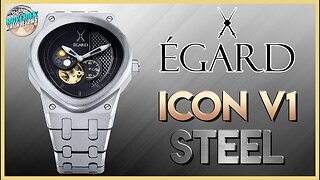 Curved Sapphire! | Égard ICON V1 Steel 100m Automatic Dress Watch Unbox & Review
