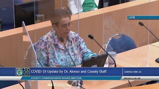 Palm Beach County health director gives COVID-19 update