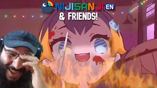 REACTION Nijisanji EN and Friends ᴏʙsʏᴅɪᴀɴ moments Vol 11 by Lionibug