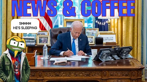 NEWS & COFFEE- BIDEN DEMANDS, KAMALA FALLS FLAT, JD VANCE GETS SOME JABS IN AND MORE