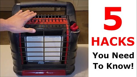 5 Buddy Heater Hacks You Probably Didn't Know! Don't Get Left Out