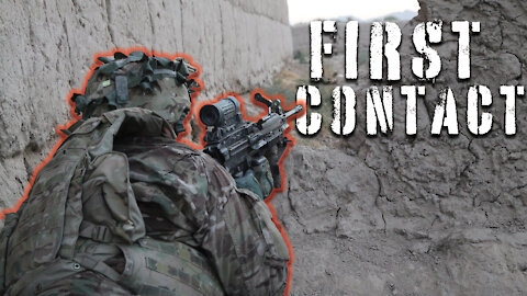 Afghanistan Firefight - US troops first firefight of deployment