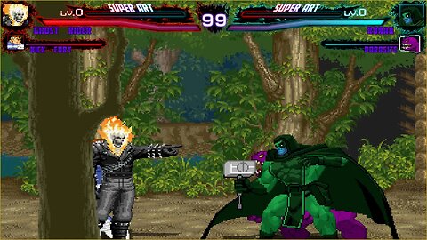 Mugen: Ghost Rider/Nick Fury vs Ronan/Parasite