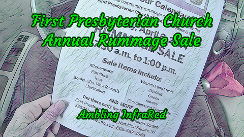 Annual Rummage Sale at the First Presbyterian Church of Hamilton Sq, Please Like/Subscribe, Thanks!