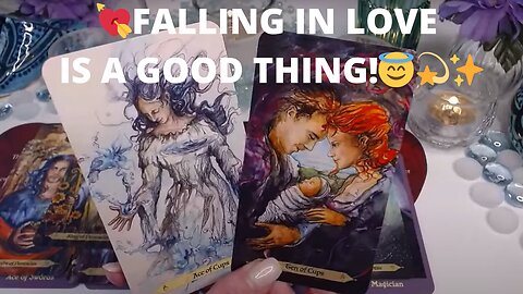 💘FALLING IN LOVE IS A GOOD THING!😇💫✨ DEEP FEELINGS💓🪄COLLECTIVE LOVE TAROT READING ✨