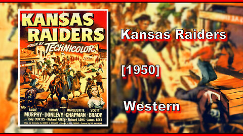 Kansas Raiders (1950) | WESTERN | FULL MOVIE