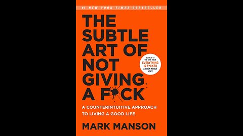 The Subtle Art of Not Giving a F*ck Audiobook : Chapter 1 - Don't Try