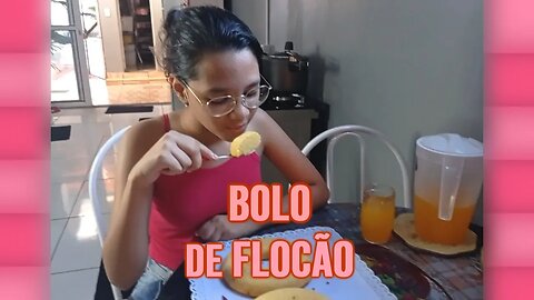 BOLO DE FLOCÃO SUPER FOFINHO E ECONÔMICO MAIS FÁCIL E RÁPIDO QUE EXISTE SABOR INCRÍVEL