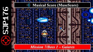 Mission 7/Boss 1 – Gaiares – Shinobu Ogawa | Musical Score (MuseScore)