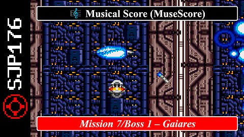 Mission 7/Boss 1 – Gaiares – Shinobu Ogawa | Musical Score (MuseScore)