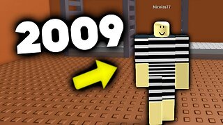 Evolution of Roblox Jailbreak 2009-2018