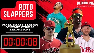 Roto Slappers Final Fantasy Baseball Draft Live Stream & Predictions