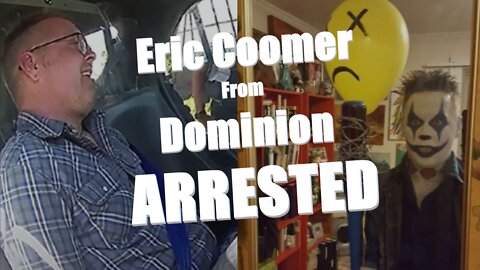 Body Cam Footage of Dominion's Eric Coomer ARRESTED