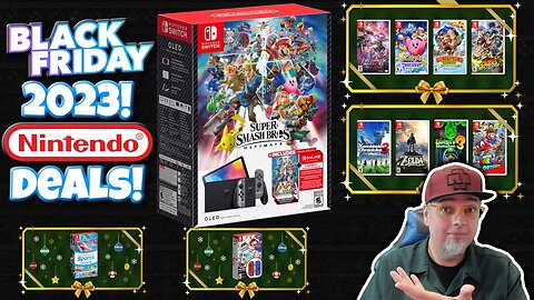 BIG Black Friday 2023 Nintendo Switch Deals REVEALED!