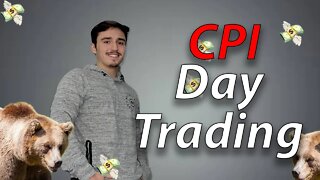 CPI Data Day Trading HUGE Flush!