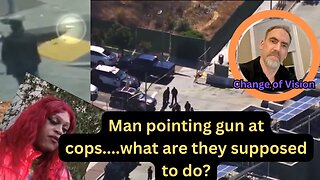 Cops shoot somebody pointing a gun at them....how could they???