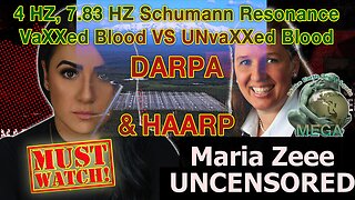 ABSOLUTE MUST WATCH!! - 4 HZ, 7.83 HZ Schumann Resonance VaXXed Blood VS UNvaXXed Blood DARPA & HAARP - Dr. Ana Mihalcea - Investigating Crimes Against Humanity