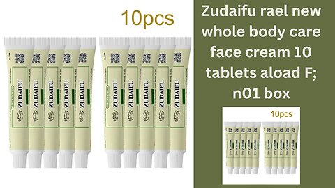 Zudaifu rael new whole body care face cream