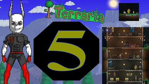 Let's Play Terraria part 5 - Surface Exploration [gameplay]