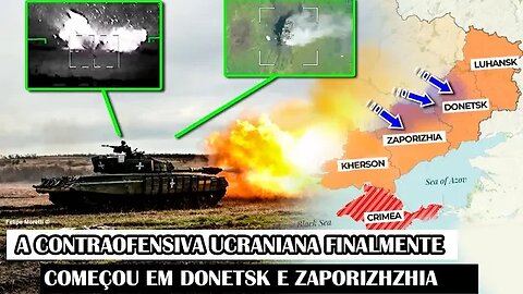 A Contraofensiva Ucraniana Finalmente Começou Em Donetsk E Zaporizhzhia