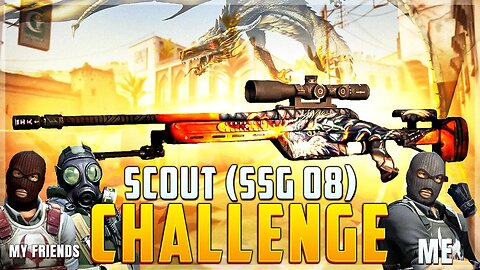 WINNING the Scout Only Challenge with Friends on CSGO - Will We Do It?!