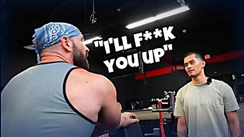 Bradley Martyn RAGES At SNEAKO For Smoking In His Gym!