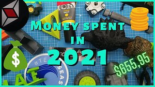 How much money I spent on 3D Printing in 2021