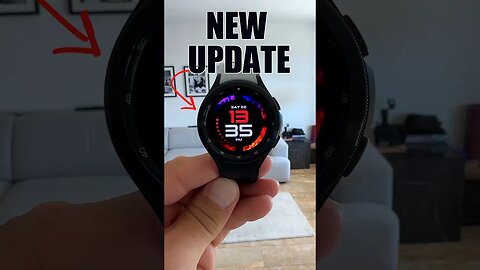 Galaxy Watch 4 - New Update Out! 🤫 #shorts