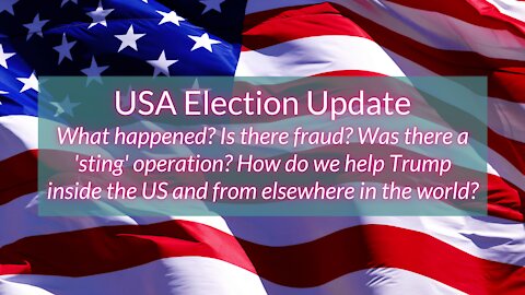 US Election Update & Protecting The Democratic Process