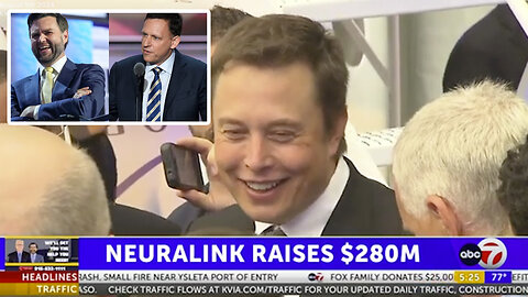 JD Vance | Pray Trump Isn't Deceived By Vance + The Billionaire (Peter Thiel) Who Fueled Vance’s Rapid Rise to Political Power Invested $280 Million Into Elon Musk's Neuralink + Millions Into BlackRock's Neurotech + 12 Facts