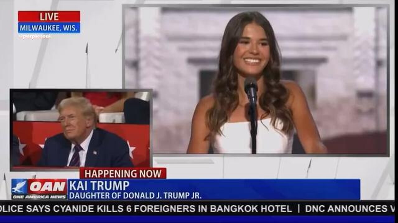 Kai trump grandpa you are such an inspiration and i love you 