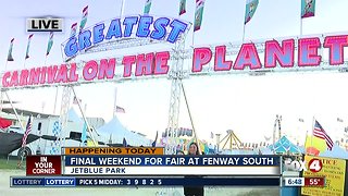 Final weekend for Fair at Fenway South