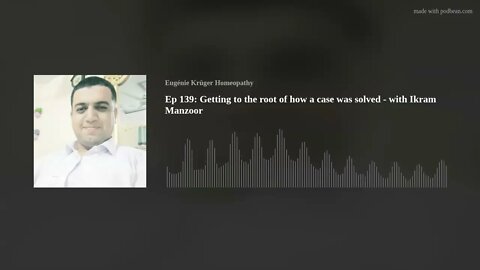 Ep 139: Getting to the root of how a case was solved - with Ikram Manzoor