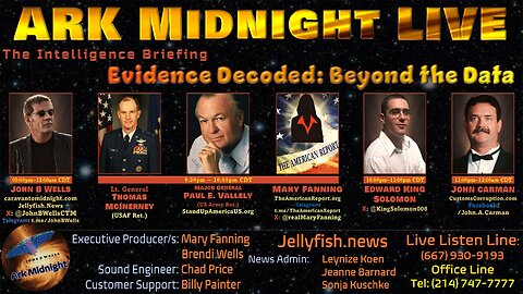 The Intelligence Briefing / Evidence Decoded: Beyond the Data - John B Wells LIVE