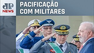Lula e Dino se reúnem com a cúpula das Forças Armadas