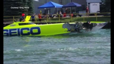 Collision at metro Detroit powerboat races kills one man